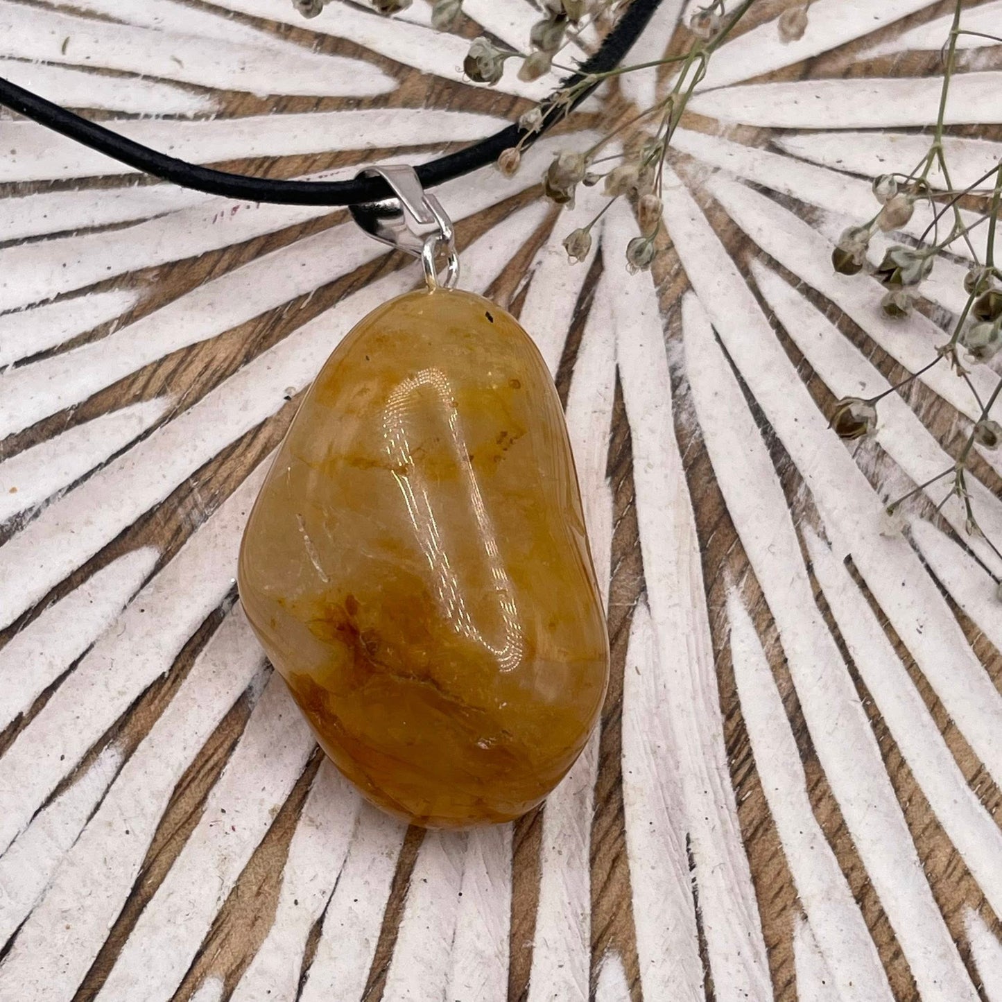 GOLDEN HEALER - Anhänger mit Silberöse Nr. 2