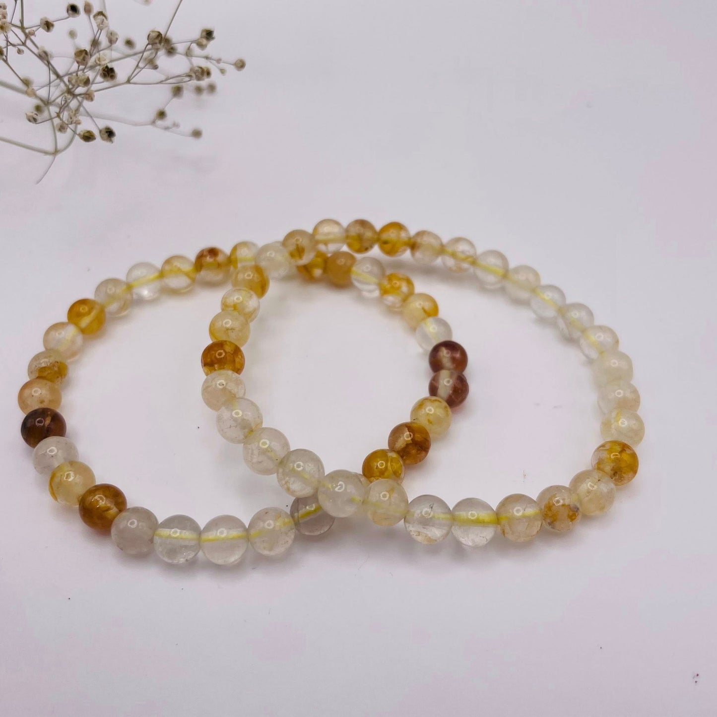 Golden Healer Armband 6mm – Limonitquarz