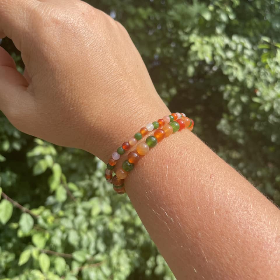 GOOD VIBES - Das Armband für gute Laune & positives Denken 6mm