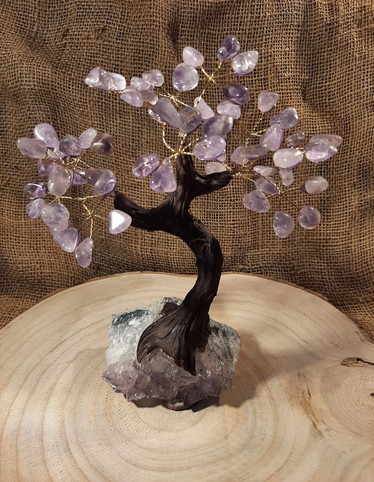 Amethyst-Bäumchen groß