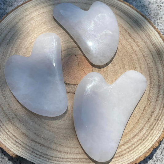 Gua Sha "WEISSE JADE"