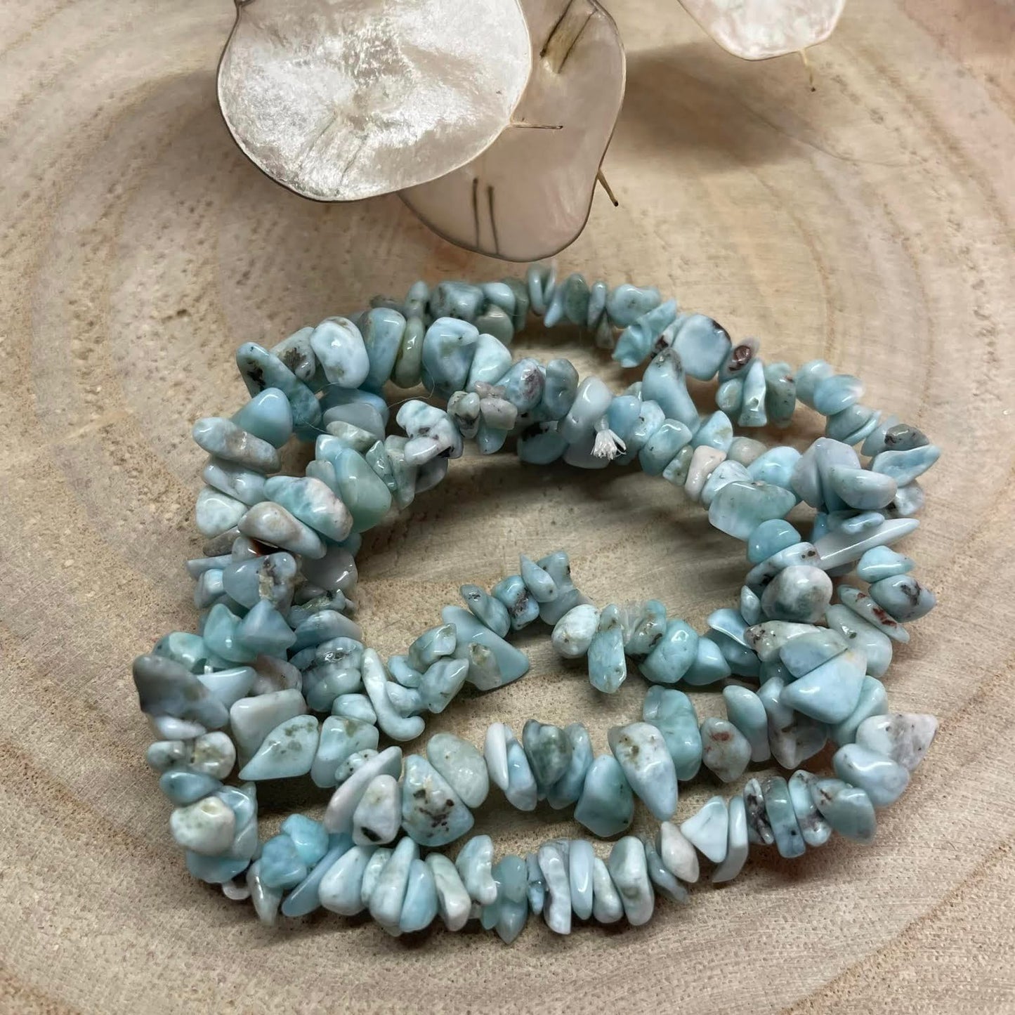 Splitterarmbänder - Larimar