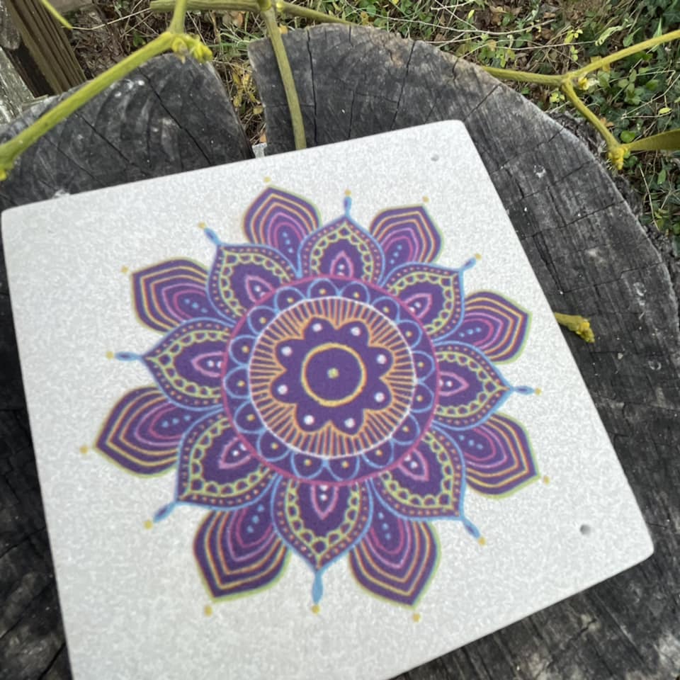 Räucherstäbchenhalter "Mandala"