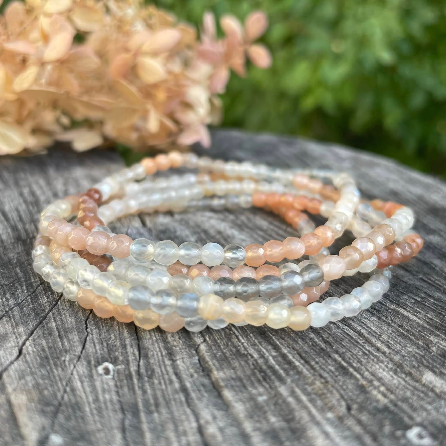 Armband "MONDSTEIN BUNT"