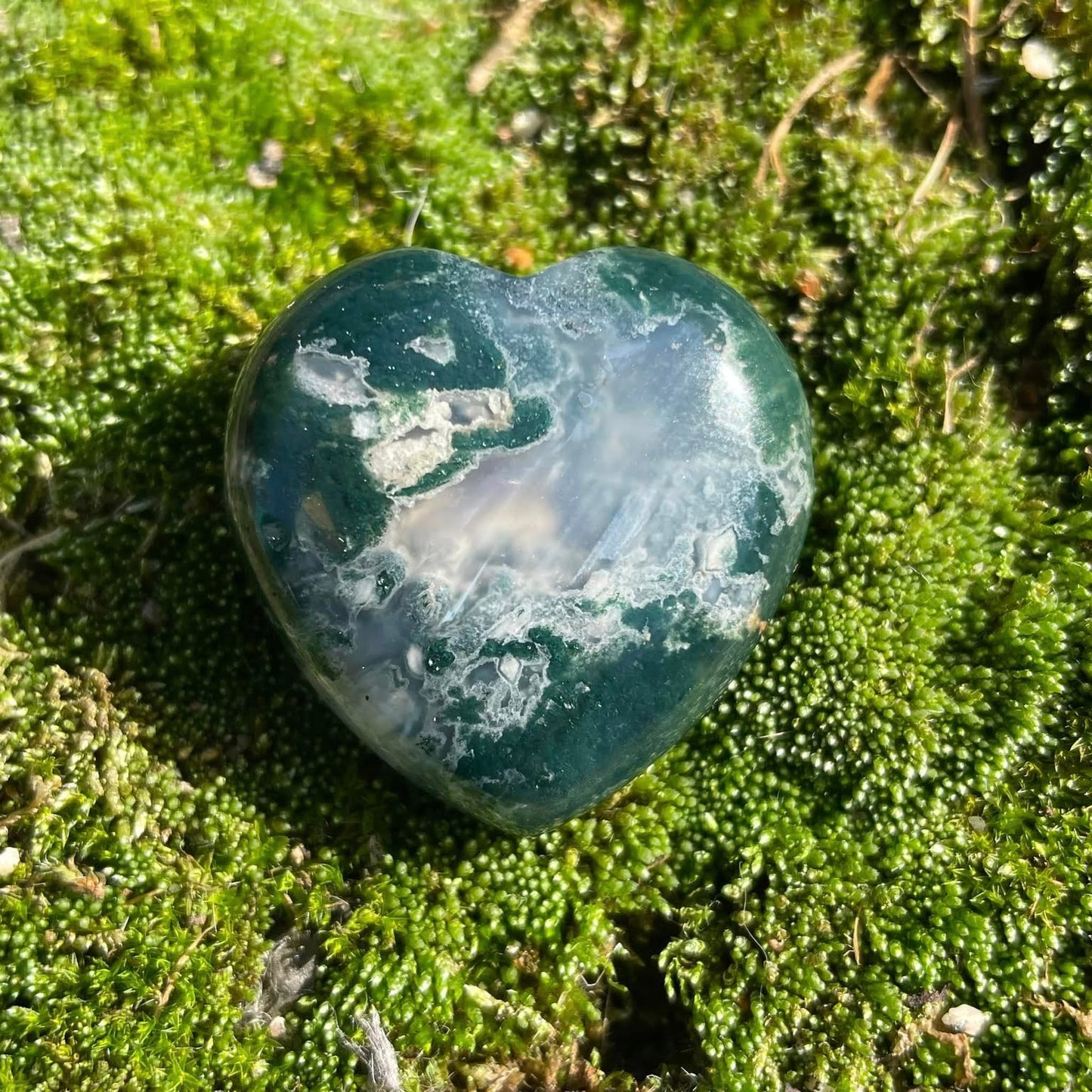 MOOSACHAT - Herz gebohrt 30mm