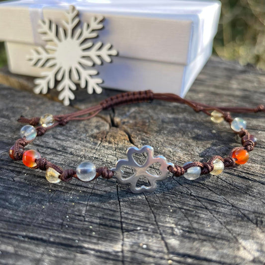 "NEW YEAR - NEW START" - Edelsteinarmband
