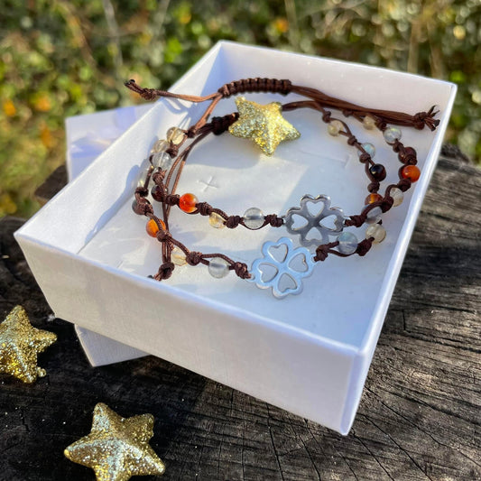 "NEW YEAR - NEW START" - Edelsteinarmband