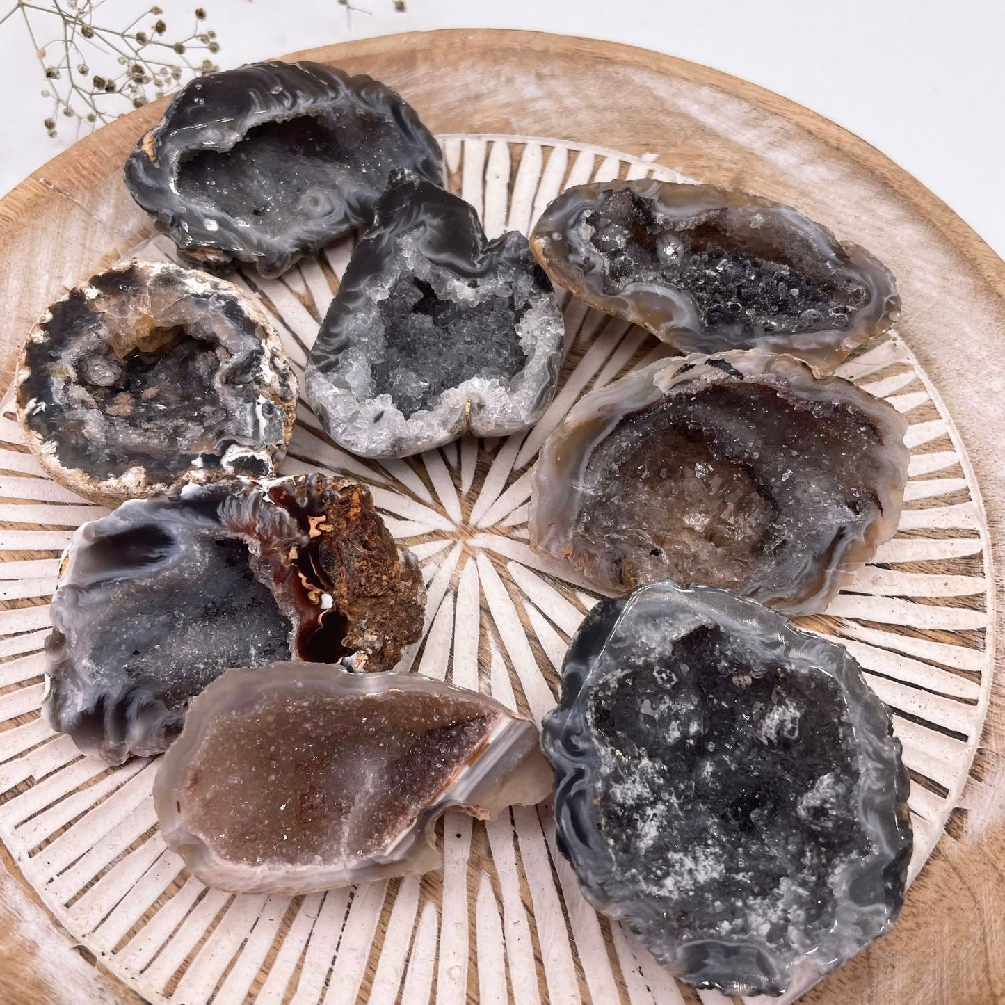 Nußgeoden – Glücksgeode & Feengärtchen