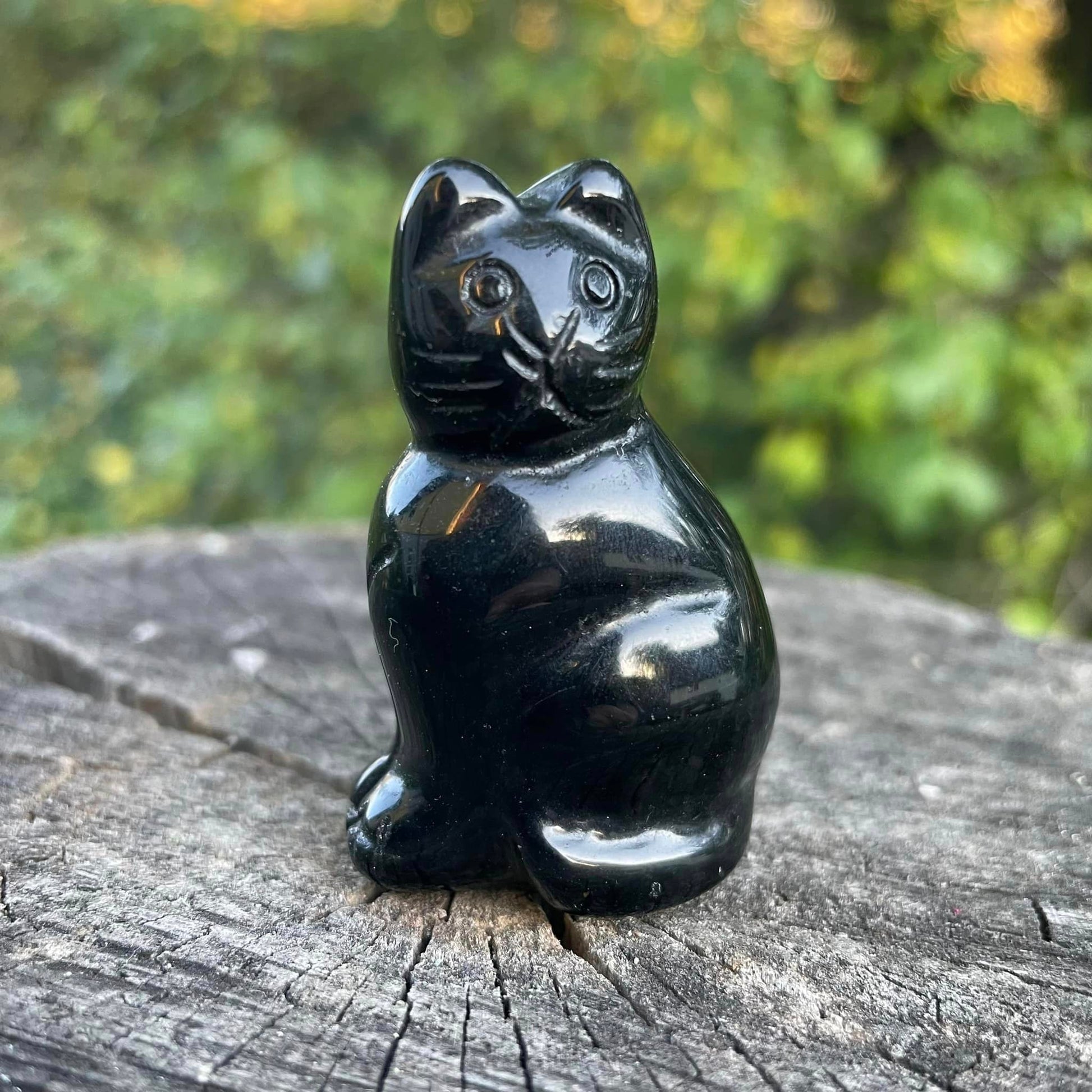 Edelstein-Katzen 50mm - Onyx