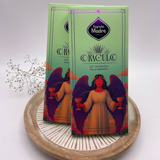 ORACULO of Wisdom Räucherstäbchen – Orakel & Duft Set