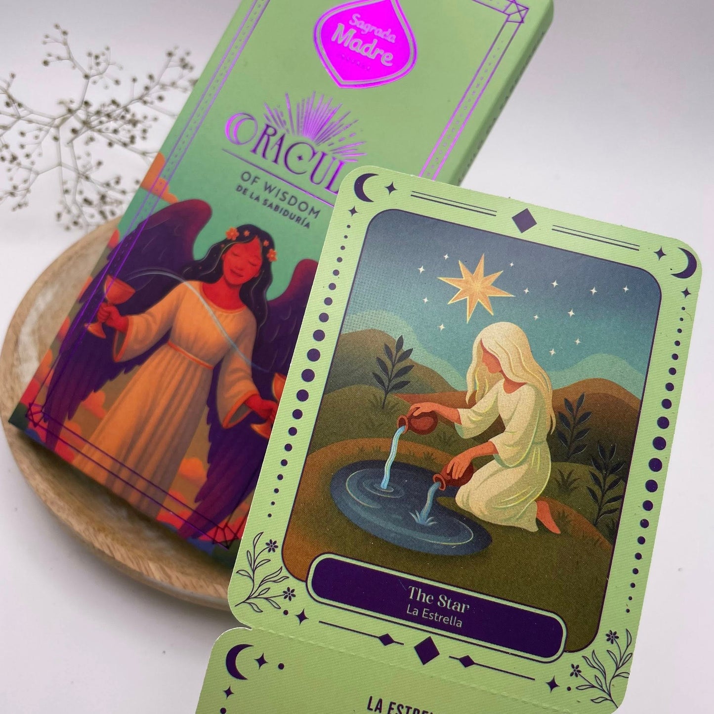 ORACULO of Wisdom Räucherstäbchen – Orakel & Duft Set