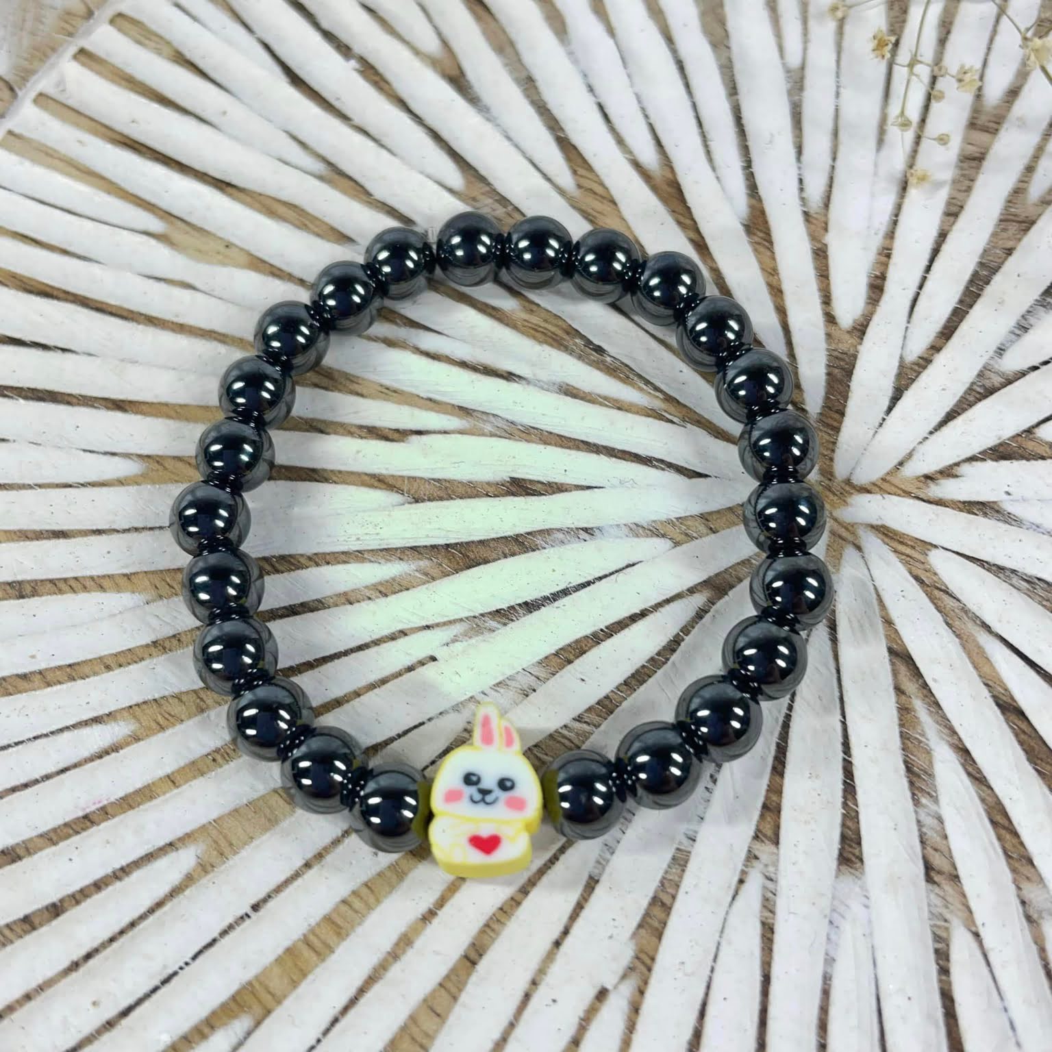 Kinderarmband "OSTERZEIT" - Schwarz