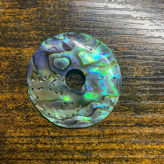 PAUA SHELL - Donut 40mm