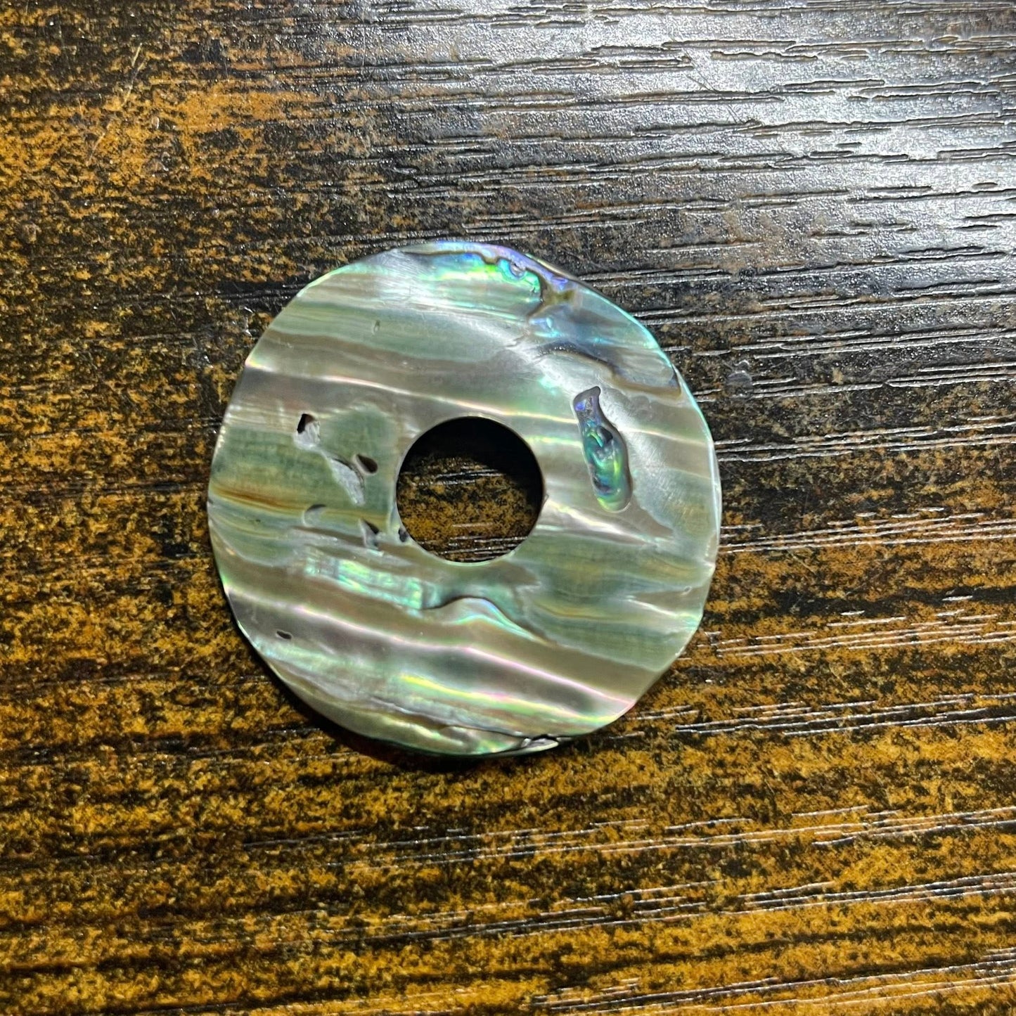PAUA SHELL - Donut 30mm