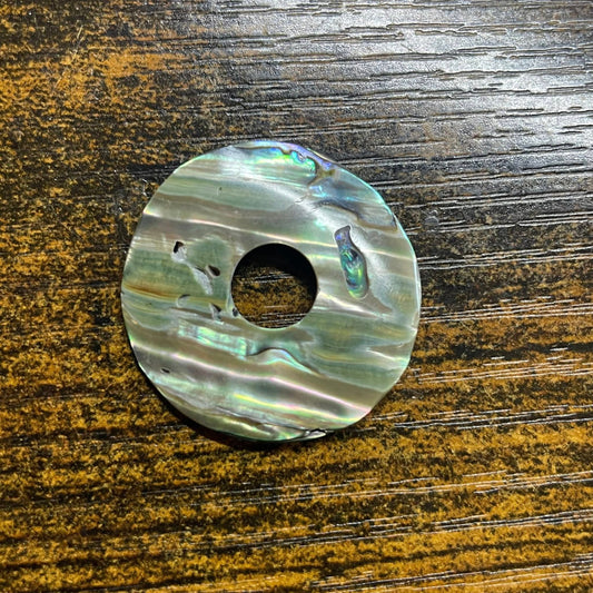 PAUA SHELL - Donut 30mm