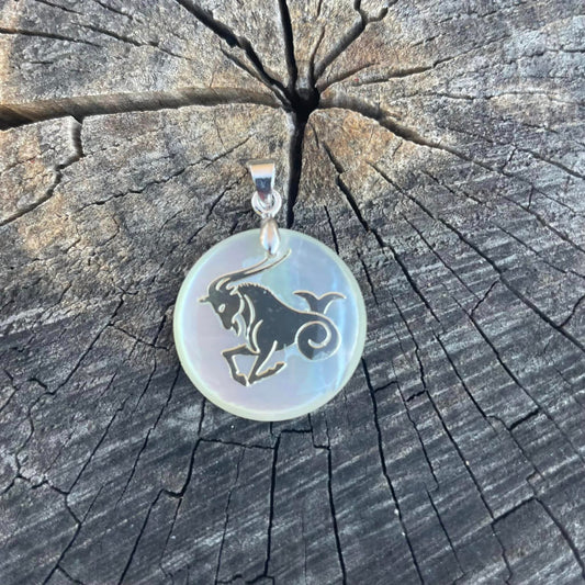 Sternzeichen-Anhänger "PERLMUTT" - Widder