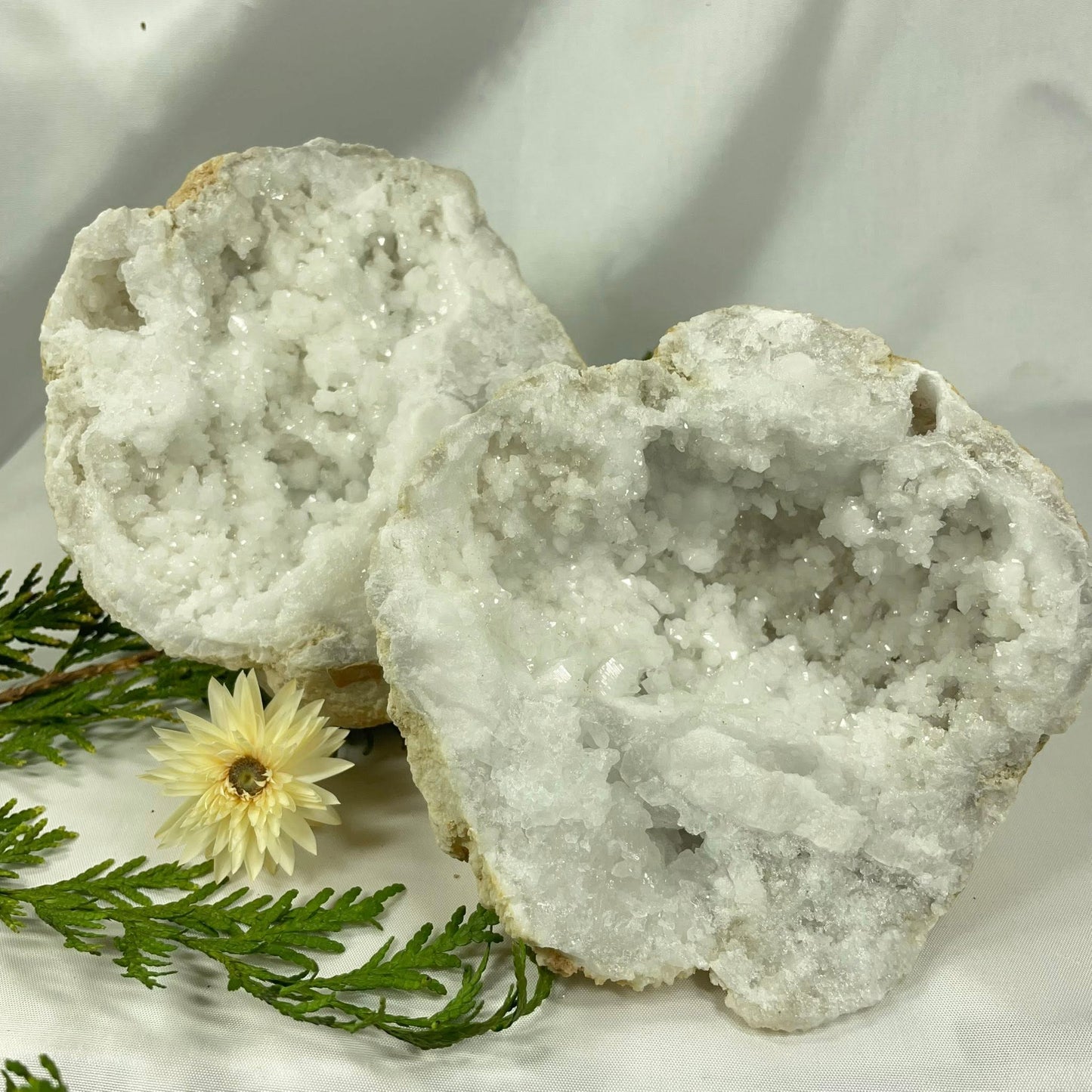Quarzgeode 2-teillig