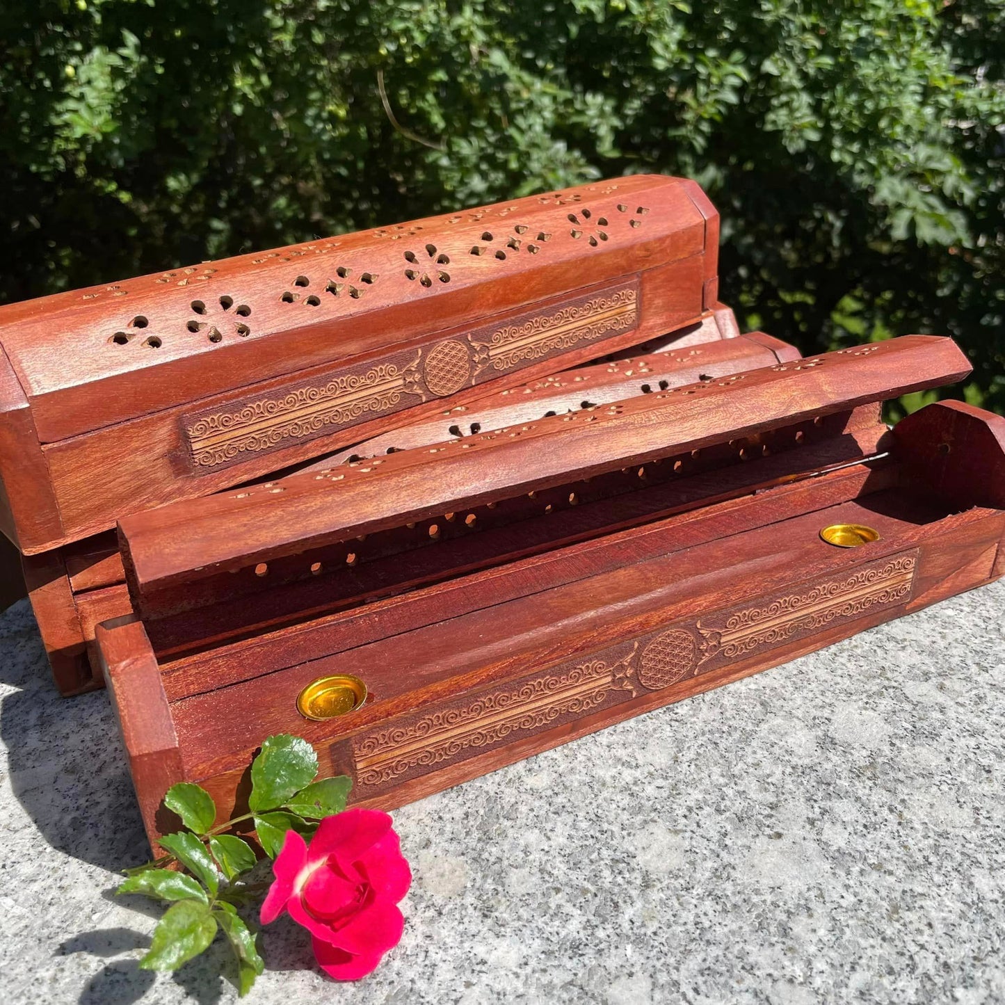 Räucherkisterl "BLUME DES LEBENS"