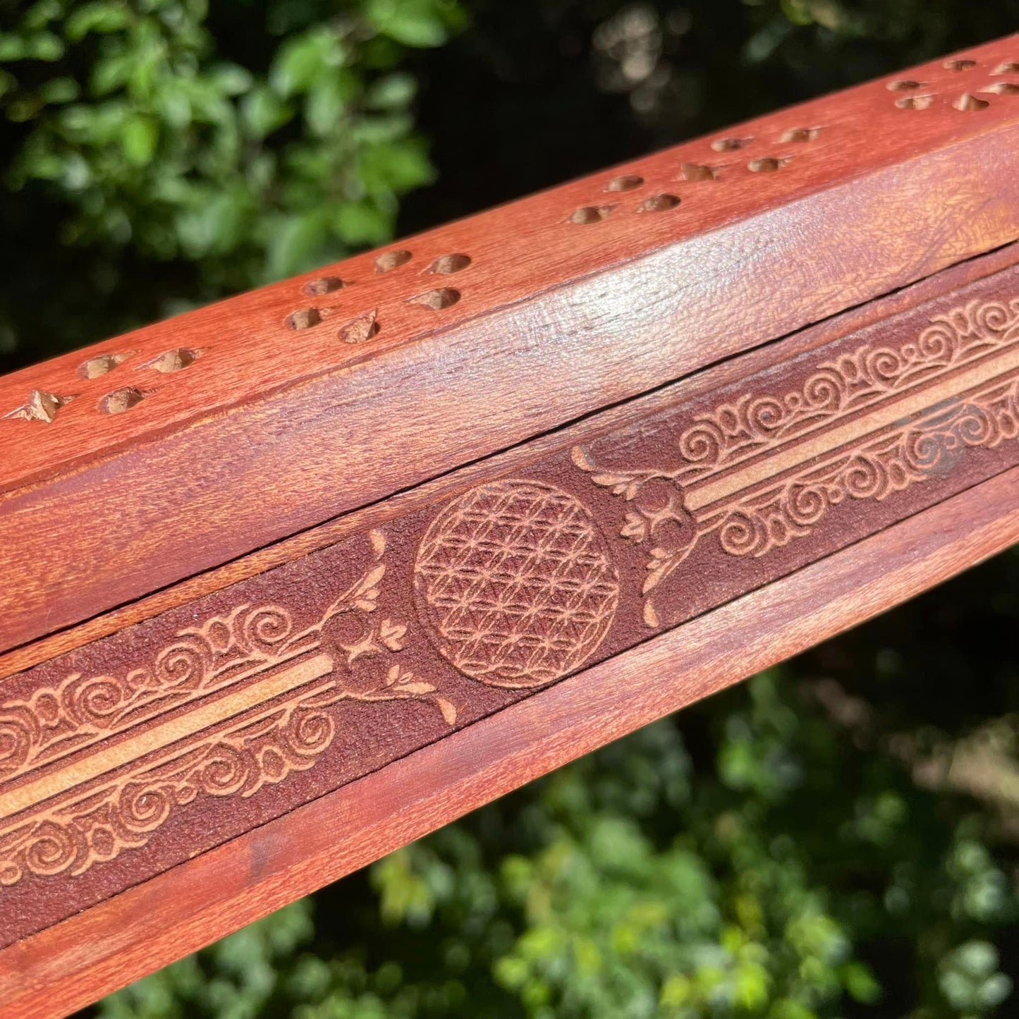 Räucherkisterl "BLUME DES LEBENS"