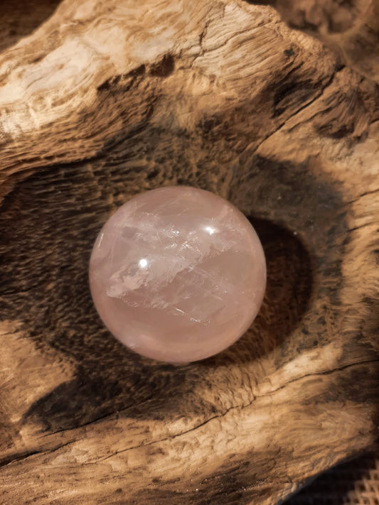 Edelsteinkugeln 40mm - Rosenquarz