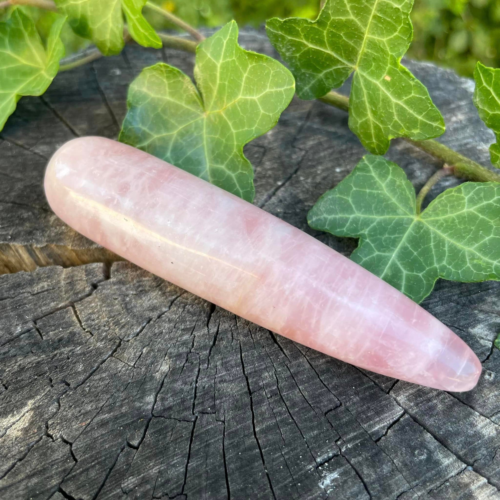 Massagegriffel "ROSENQUARZ"