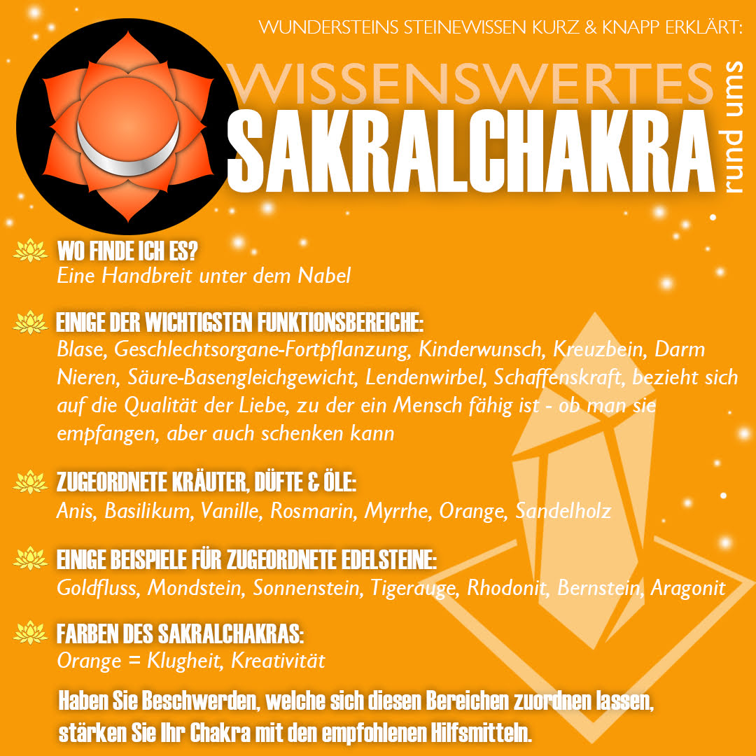 Armband "SAKRALCHAKRA" 6mm