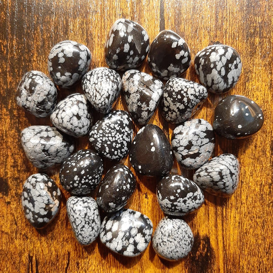 Schneeflockenobsidian