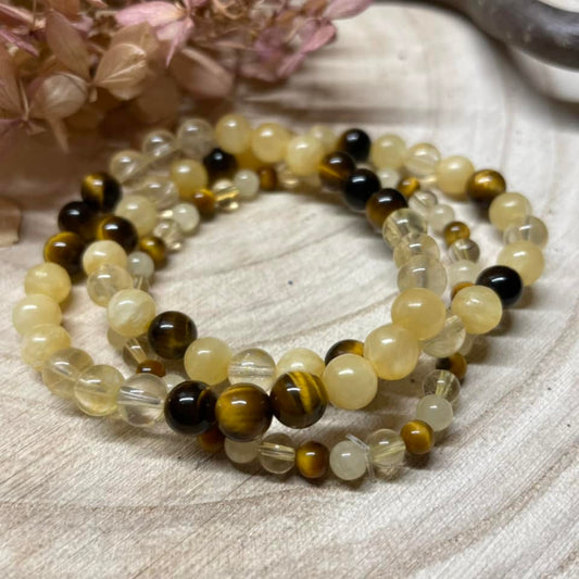 Armband "SOLARPLEXUS-CHAKRA" 6mm