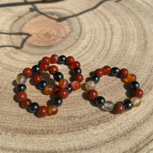 Sternzeichen-Edelsteinring - Widder