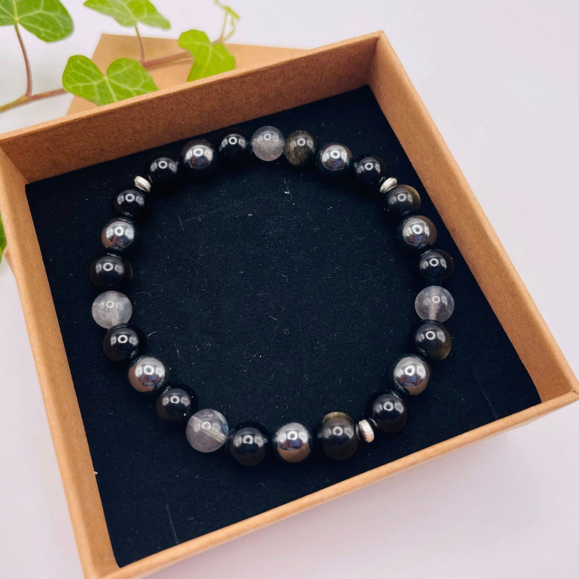 Armband DER STRATEGE Silber in Geschenkbox – Handgefertigt von WUNDERSTEIN
