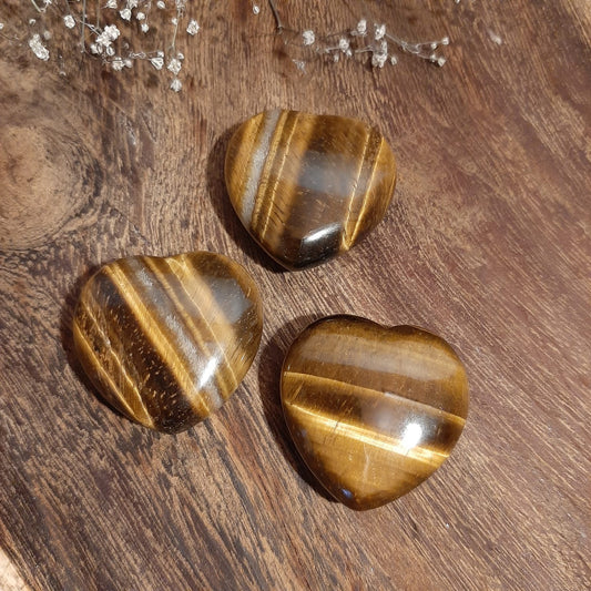 TIGERAUGE - Herz gebohrt 30mm