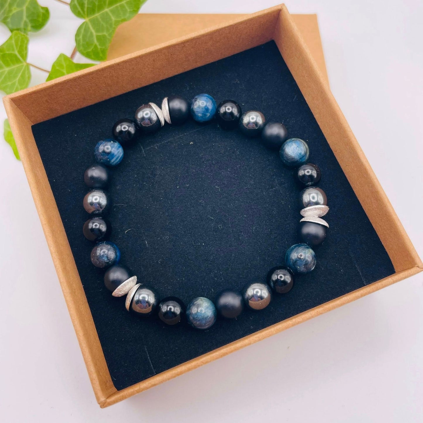 Armband DER WÄCHTER Silber in Geschenkbox – Handgefertigt von WUNDERSTEIN
