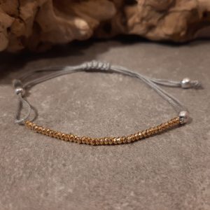 Pullstring-Armband in diversen Edelsteinsorten