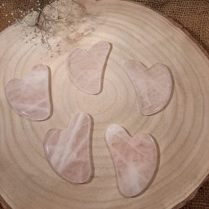 Gua sha „Rosenquarz“