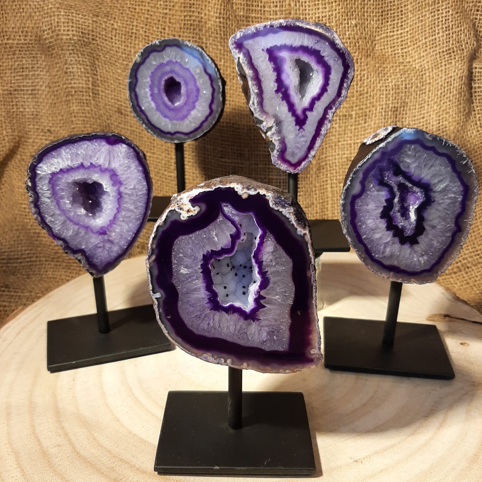 Achat-Lolly violett