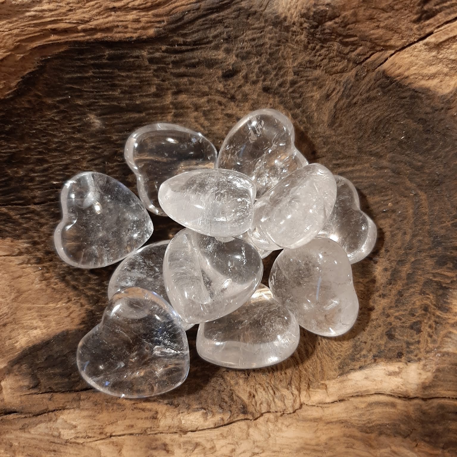 Bergkristall – Herz 18mm