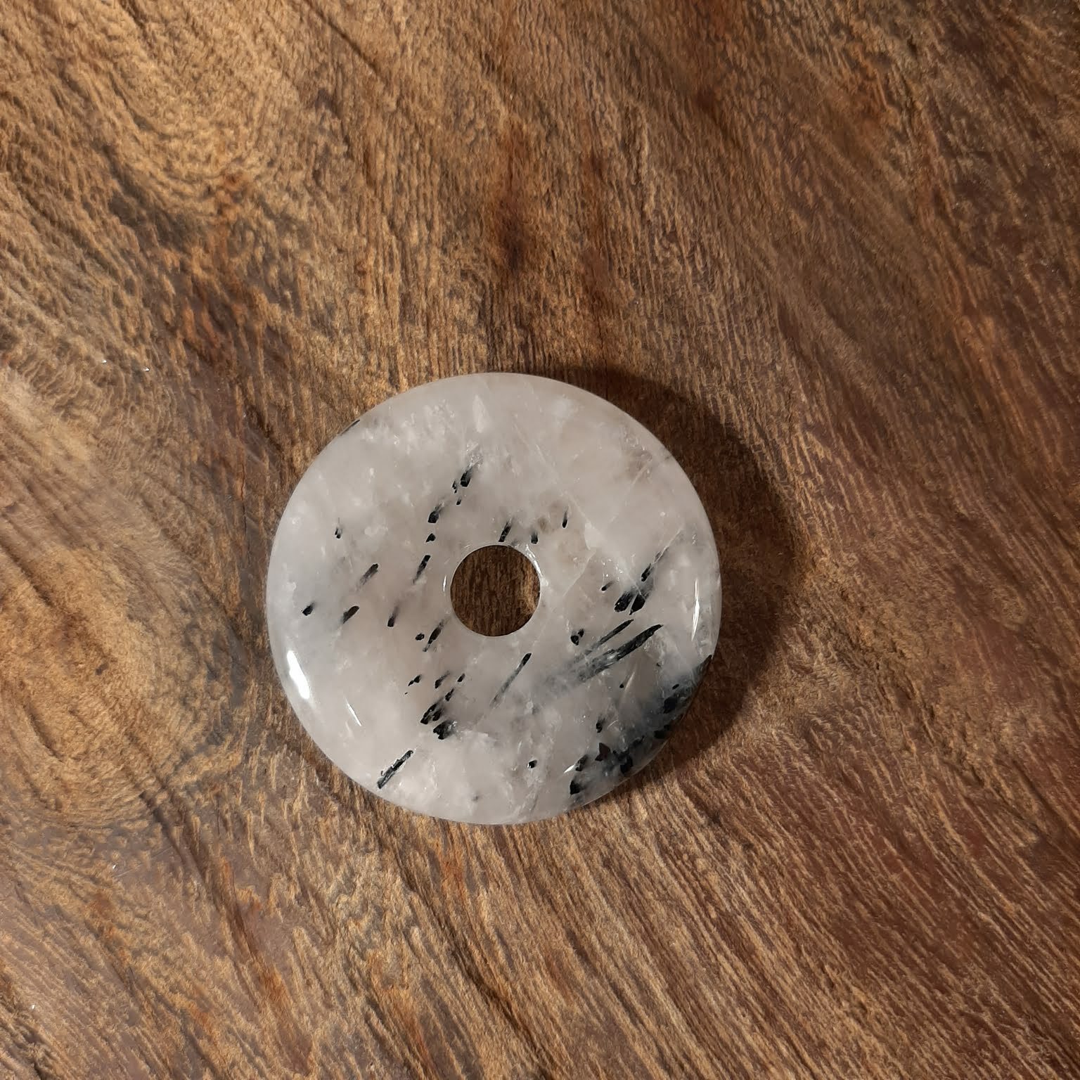 Turmalinquarz-Donut 40mm