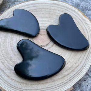 Gua Sha „Schwarzer Obsidian“