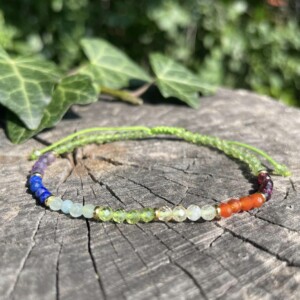 CHAKREN-Armband mit Peridot